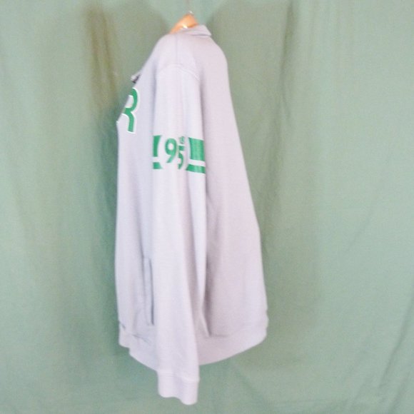 Reebok Classic R Varsity Jacket XL Gray 1895 Zip - Picture 9 of 11